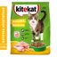 Сухой полнорационный корм Kitekat для взрослых кошек Курочка Аппетитная, 350г