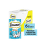 Лакомство для кошек Dreamies подушечки с лососем, 60г