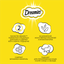 Лакомство для кошек Dreamies подушечки с лососем, 60г