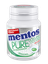 Жевательная резинка Mentos Pure White Нежная мята, банка, 54г