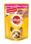 Влажный корм Pedigree для взрослых собак миниатюрных пород, паштет с говядиной, 24х80г