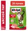 Сухой полнорационный корм Kitekat для взрослых кошек Мясной Пир, 350г