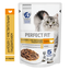 Влажный корм Perfect Fit для кошек с чувствительным пищеварением, с индейкой в соусе, 75г