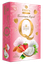 Набор конфет ЭССЕН Q розовый клубника-миндаль-кокос кор 84г