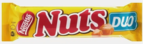 Шоколадный батончик NUTS 66г