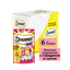 Лакомство для кошек Dreamies MIX подушечки с говядиной и сыром, 60г