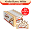 Вафли Kinder Bueno White, покрытые белым шоколадом, с молочно-ореховой начинкой, 39 г