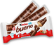 Вафли Kinder Bueno, покрытые молочным шоколадом, с молочно-ореховой начинкой, 43 г