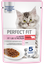 Влажный полнорационный корм PERFECT FIT™ для котят от 1 до 12 месяцев, с говядиной в соусе, 75г