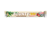 Шоколадный батончик Bounty Trio Райская клубника в белом шоколаде с нежной мякотью кокоса со вкусом клубники, 78 г