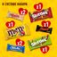 Сладкий подарок M&M'S и друзья Воздушный шар на 14 февраля и 8 марта, набор конфет M&M'S, Snickers, Twix, Bounty, Milky Way, Skittles, 174 г