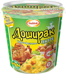 Пюре Доширак Премиум быстрого приготовления с соусом Куриный с овощами 52г*24