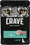 Корм консервированный полнорационный CRAVE для взрослых собак всех пород с кроликом, 85г
