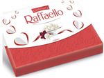 Конфеты в коробке Raffaello с цельным миндальным орехом в кокосовой обсыпке, 90г