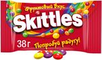 Конфеты Skittles Фруктовый вкус, драже со вкусами лимона, лайма, апельсина, клубники и черной смородины, 38 г Конфеты Skittles Фруктовый вкус, драже со вкусами лимона, лайма, апельсина, клубники и черной смородины, 38 г