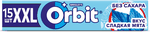 Жевательная резинка Orbit XXL Сладкая мята без сахара, 20,4 г