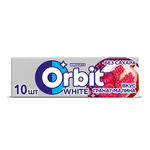Жевательная резинка Orbit White Гранат-малина, без сахара,13,6 г