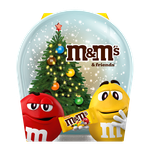 Сладкий подарок M&M's & Friends Снежный шар на Новый Год, набор конфет M&M's, Mars, Twix, Milky Way, Skittles 148г Сладкий подарок M&M's & Friends Снежный шар на Новый Год, набор конфет M&M's, Mars, Twix, Milky Way, Skittles 148г