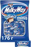 Шоколадные конфеты Milky Way minis с нежным суфле, пакет 176 г
