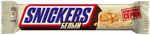 Шоколадный батончик Snickers Белый с карамелью, арахисом и нугой, 81 г