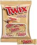 Шоколадные конфеты Twix minis с карамелью и печеньем, пакет 184 г