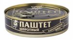 5 Морей Паштет шпротный 170гр. *36 ключ