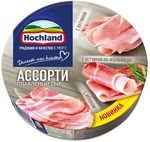 Сыр плавленый Hochland Ассорти мясное, коробка, 140г