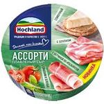 Сыр плавленый Hochland Ассорти зелёное, коробка, 140г