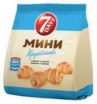 Круассаны мини 7DAYS с кремом Вареная сгущенка 265г