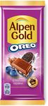 Шоколад Alpen Gold Oreo молочный Черничная Поляна 85 г