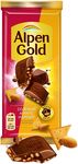 Шоколад Alpen Gold молочный Соленый арахис и крекер 80г