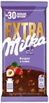 Шоколад Milka EXTRA молочный Фундук и изюм 140г