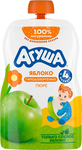 Пюре фруктовое Агуша Яблоко, пауч, 90г