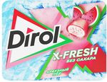 Жевательная резинка Dirol X-Fresh Арбузный лед 16г