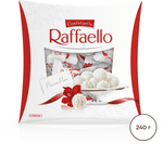 Конфеты в коробке Raffaello с цельным миндальным орехом в кокосовой обсыпке, 240г Конфеты в коробке Raffaello с цельным миндальным орехом в кокосовой обсыпке, 240г