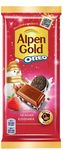 Шоколад Alpen Gold Oreo молочный Нежная Клубника 85г