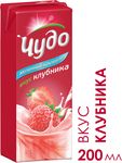 Коктейль молочный Чудо со вкусом клубники 2% 0,2л