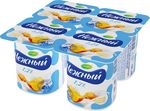 Йогурт Кампина нежный с соком абр-манго 1,2% 100г стакан