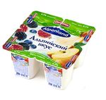 Йогуртный продукт Alpenland Легкий 0,3% Лесная ягода/Яблоко и груша, 95г
