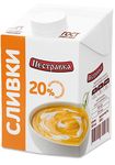 Сливки Пестравка 20% ультрапастеризованные ТБА 0,5л