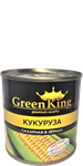 Кукуруза Green King сахарная в зернах стерилиз. ж/б 425 мл (сухой вес 250 г), Китай