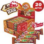 Конфеты Эссен ДАЁЖЪ!® WAFER BAR С ОРЕХОВОЙ ПАСТОЙ 50гр * 20 (4)