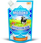 Молоко Алексеевское цельн. сгущ. с сах. 8,5%, д/п 270 г* 12