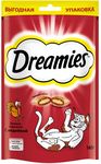 Лакомство для кошек Dreamies подушечки с индейкой, 140г