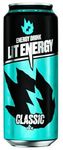 ТОП 100 Энергетический напиток Lit Energy Classic со вкусом клюквы и барбариса ж/б 12*0,45л