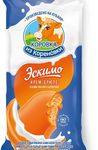 Мороженое эскимо КизК пломбир крем-брюле В БЕЛ. ГЛАЗ. С КАРАМ. м.д.ж. 15,0%, 70г