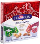 Рахат-Лукум "Pashaoglu" гранат с миндалем и киви с фундуком 300 г Рахат-Лукум "Pashaoglu" гранат с миндалем и киви с фундуком 300 г