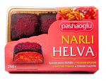 Халва "Pashaoglu" арахисовая со вкусом граната в кондитерской глазури 250 г