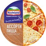 Сыр Hochland плавленый круг ассорти пицца коробка 140 г