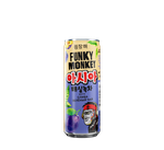 Газ напиток Фанки Манки Крейзи Азия вкус Слива - зеленый чай б/а ж/б 0,33*12